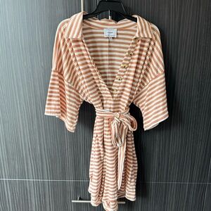 SABO comfy strip playsuit